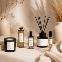 AIKUN Coffret cadeau créatif haut de gamme, bougies parfumées en coquille de noix de coco naturelle, bougies artisanales à mèche en bois de luxe, Saint-Valentin