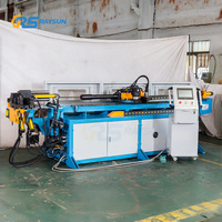 Máquina Dobladora de Tubos de Metal y Aluminio RS-38CNC-4A-2S, Dobladora de Conductos Hidráulica con Mandril, en Venta