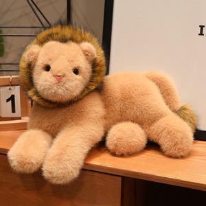 Nouvelle Peluche Animale de Simulation Chat Chien Lion Kawaii Confortable Meilleure Vente - Product Image 2