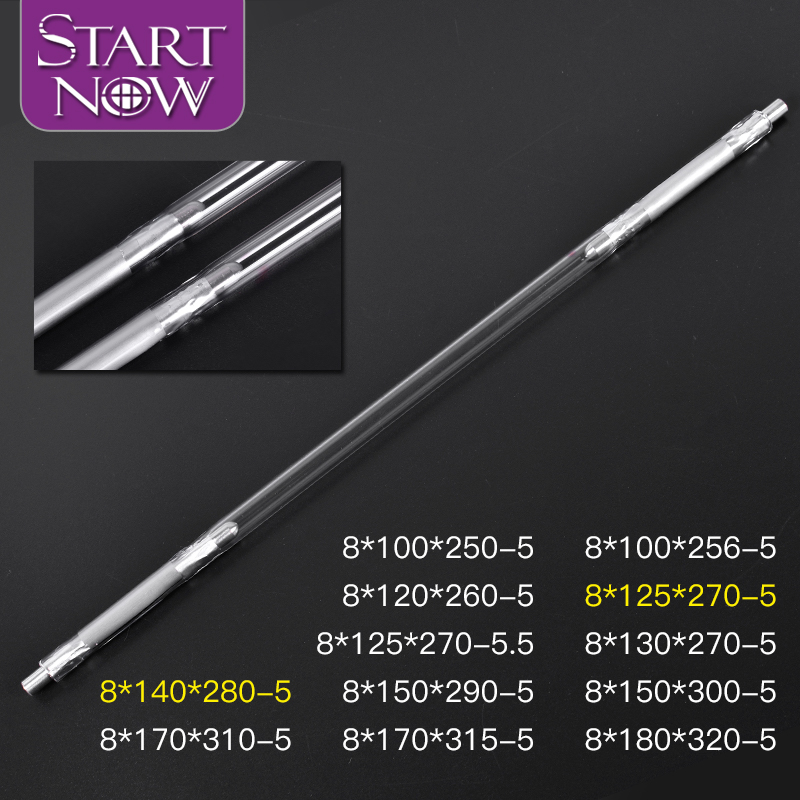 Xenon 8*140*280 YAG Laser Tube - Long Service Life & High Power