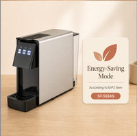Machine à café à capsules Nespresso personnalisée 1450W en acier inoxydable, fabricant de marque privée, 19 bars, écran tactile