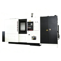 Centre d'usinage horizontal 5 axes YH6350IV, machine de fraisage CNC haute précision, table rotative, broche BT50 pour l'automobile et l'aérospatiale