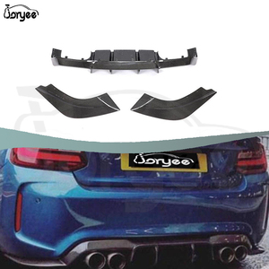 M2C estilo fibra de carbono difusor trasero escape BodyKit piezas de coche para <span class=keywords><strong>BMW</strong></span> <span class=keywords><strong>M2</strong></span> <span class=keywords><strong>Competition</strong></span> 2019 2021 2020 2022 2018 accesorio de afinación - Product Image 2