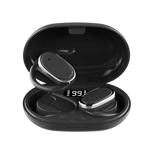2026 New Bone Conduction 735y Open-ear for 5.4 Headphones Wireless Digital Display Life Waterproof Headset
