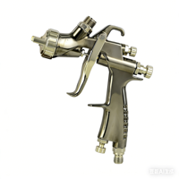 Pistol Semprot Cat Otomatis LVLP ROKO H-902 Profesional 1.3/1.8mm Nozzle Aluminium Gravity Feed OEM CE