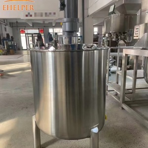 Cuve de mélange industrielle avec homogénéisateur |   Cuve de chauffage et de refroidissement à double enveloppe 500L-5000L pour le traitement cosmétique, alimentaire et <span class=keywords><strong>chimique</strong></span> - Product Image 2