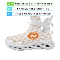 Vente en gros de baskets montantes sportives respirantes en mesh avec logo personnalisé OEM/ODM pour hommes et femmes toutes saisons FN041