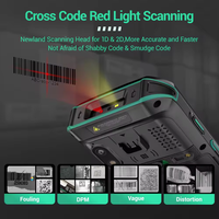 Gran oferta IP67 Android PDA 1D 2D Escáner de código de barras Computadora móvil robusta Sistema de gestión de inventario de PC Bolsillo resistente PDA C4000