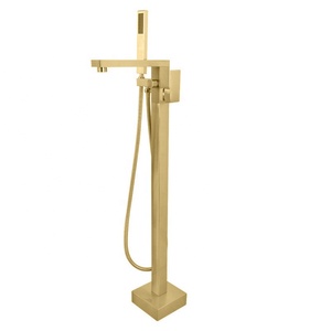 Haute qualité cUPC haut débit baignoire sur pied mélangeur d'eau remplissage <span class=keywords><strong>de</strong></span> baignoire en laiton robinet <span class=keywords><strong>de</strong></span> baignoire sur pied - Product Image 3