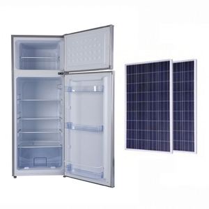 Réfrigérateur portatif économiseur d'énergie d'énergie de réfrigérateur d'énergie <span class=keywords><strong>solaire</strong></span> de contrôle mécanique de fabricant professionnel 218L avec le <span class=keywords><strong>panneau</strong></span> <span class=keywords><strong>solaire</strong></span> - Product Image 4
