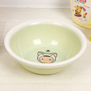 Cute Plastic Wash Basin Round For Adults Students Girls Foot <b>Bath</b> Gift Basin Pink <b>Light</b> Blue Green Violet - Product Image 3