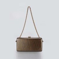 Amiqi YM411-14 Logo mewah bermerek kustom tas Clutch akrilik tas malam tas tangan desainer wanita tas pesta pernikahan tas makan malam