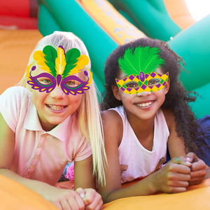 Mascarillas venecianas con purpurina para fiesta de Halloween, novedad de 2023 - Product Image 1