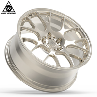 Nouvelle jante en alliage d'aluminium forgé pour voiture de tourisme, design concave personnalisé, 5 trous 120/112 mm, 18-22 pouces, légère, Chr-2 polie