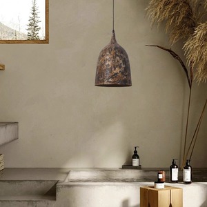 Lámpara de Techo de Diseño Industrial Estilo Japonés Wabi-Sabi, Lámpara Colgante Creativa Única para Restaurante, Bar, Mostrador - Product Image 4