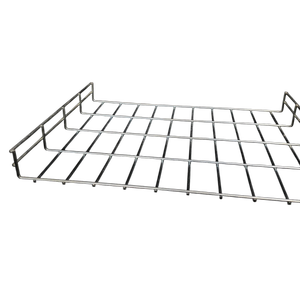 中国製カスタマイズ50x100mmステンレス鋼工業用屋外耐腐食ワイヤーメッシュケーブルトレイ高耐荷重 - Product Image 1