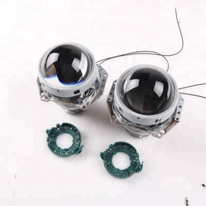 SANVI 3 Inch Bi Xenon Projector Lens Lens Keep in Stock Supply Auto Lighting Car Light White and Blue Y6 H1 Lens Led Headlight - Product Image 3