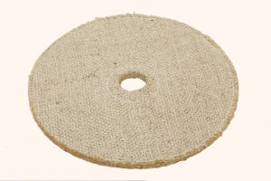 Rueda de Pulido Cosida de Sisal Tratado, Herramientas Abrasivas Medianas, para Afilar Cuchillos, Certificación OEM ISO9001, Larga Duración, Alto Rendimiento - Product Image 2
