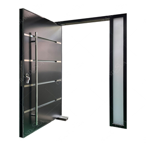 <span class=keywords><strong>Porte</strong></span> pivotante <span class=keywords><strong>d</strong></span>'<span class=keywords><strong>entrée</strong></span> moderne, 25mm, nouveau Design, à domicile, en bois, acier inoxydable, extérieur en aluminium, au meilleur <span class=keywords><strong>prix</strong></span>, 2022 - Product Image 4