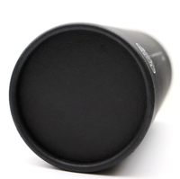 Boîte circulaire vide noir mat sur Logo 50ml/80ml/100ml/120ml /150ml flacon diffuseur de roseaux en verre