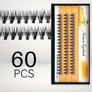 Private Label <strong>Reusable</strong> Self <strong>Adhesive</strong> <strong>Eyelashes</strong> Silk Lashes Cluster Lashes Wholesale Volume Fans <strong>Eyelash</strong> Pre Made Fans <strong>Eyelash</strong> - Product Image 1