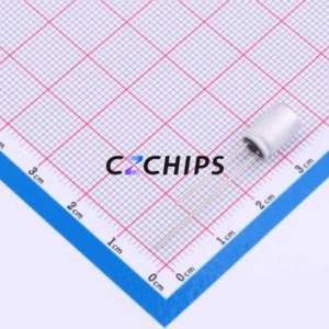 ตัวเก็บประจุแบบแข็ง HT1C477M609PC แบบ Through-hole (THT), ขนาด D6.3xL9 มม. 470uF 20% 16V 2.5 มม. - Product Image 2