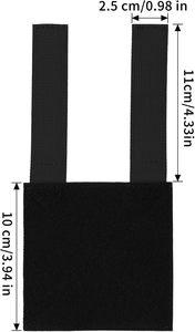 Novo Design <span class=keywords><strong>2</strong></span> Pacote Tático Molle Painel Moda Estilo Gancho <span class=keywords><strong>Loop</strong></span> Adaptador Patch Display Board com para Velcro Anexo - Product Image 2