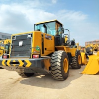 Chargeur hydraulique de roue d'occasion de 5 tonnes fabriqué en Chine adapté aux industries de l'agriculture et de la construction