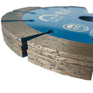 Lame de scie à ruban segmentée en diamant industriel pour la découpe humide/sèche du marbre, du granit et du béton, 121 mm, durable, peinture à base d'eau - Product Image 2