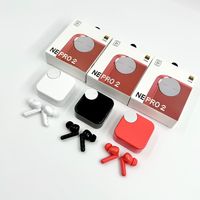 NOUVEAU NE- Pro2 Écouteurs sans fil TWS BT de haute qualité, son surround 3D stéréo Hi-Fi, communication bidirectionnelle, vente en gros d'usine