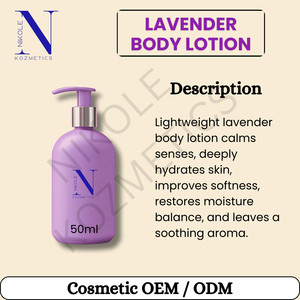 Lotion corporelle à la lavande hydratante pour le soin quotidien de la peau, douce, lisse, nourrissante, relaxante, pour une peau saine - Product Image 6