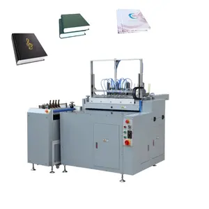 Double 100 High Efficient Hard Cover Book Making Machine Automatic Book Cover Making Machine