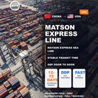 Service de dédouanement rapide pour l'exportation de la Chine vers les États-Unis (FCL/LCL) avec livraison porte-à-porte et frais de douane inclus