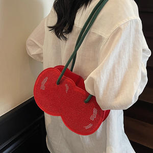 Cute Cherry <b>Handbag</b> <b>for</b> Women 2025 New Fashion Versatile Niche Design Trendy Shoulder Bag - Product Image 4