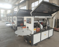 Machine à plaquer les chants automatique à 5 fonctions avec coupe fine pour contreplaqué de panneaux de particules de mélamine MDF