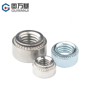 Tuercas de Fijación a Presión de Base Sólida M2.5 M3 M4 M5 M6 M8 M10, Acero al Carbono Galvanizado con Zinc, Grado Q235 A, Nivel 8.8 - Product Image 3