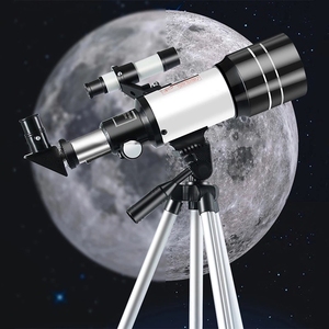 Télescope astronomique professionnel, oculaire 70 mm, zoom 150x, haute puissance, vision nocturne, observation des étoiles et de l'espace profond, télescope pour l'observation de l'univers - Product Image 1