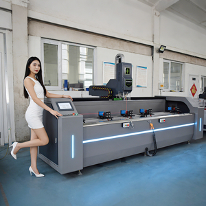 Machines de fabrication de portes/fenêtres en aluminium et de murs-<span class=keywords><strong>rideaux</strong></span>, machine de perçage et de fraisage CNC de 3200 mm - Product Image 3