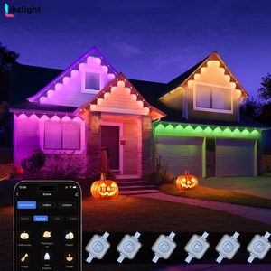 Vĩnh Viễn giáng sinh chiếu sáng IP67 wifi thông minh điều khiển nhà bên ngoài đèn LED điểm ảnh vĩnh viễn ngoài trời kỳ nghỉ đèn - Product Image 5