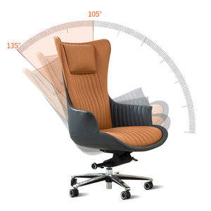 High-end Boss casa ufficio di lusso bianco mobili da ufficio poltroncina <span class=keywords><strong>ergonomica</strong></span> alta sedia da ufficio Executive - Product Image 2