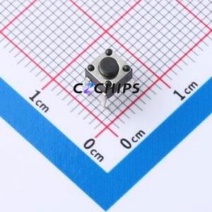 TC-110916038 Tactile Switch Switch Single Pole Single Throw Round Button 1.6N 3.8mm - Product Image 1