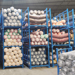 Mracking <span class=keywords><strong>Metal</strong></span> plegable resistente a la corrosión bastidores para neumáticos Almacén de almacenamiento ajustable bastidores apilables - Product Image 3