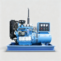 Groupe électrogène polyvalent 10 kVA avec AVR et disjoncteur pour l'éclairage temporaire et les outils de chantier