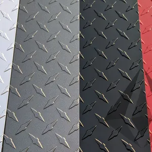 Folha de alumínio martelado Diamond da bandeira de 0,5 mm 4x8 para telhados O H112 Durabilidade superior