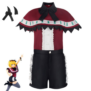 Conjunto de Disfraz de Anime Ruby Maka Memchu, Poliéster, para Halloween, Juego de Roles, Talla Infantil - Product Image 4