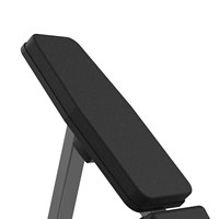 Banc de musculation inclinable et déclinable en acier pour exercices de pectoraux, poids libres, inclinaison à 55 degrés