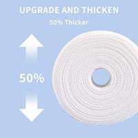 Serviettes jetables douces non tissées pour le visage, en coton et tissu non tissé, super absorbantes pour le nettoyage quotidien du visage