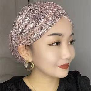 Nueva capa interior islámica transpirable de poliéster suave, gorro para hiyab, hiyab para mujer, diseño personalizable - Product Image 6
