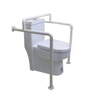 Barres d'appui pour salle de bain, barre de sécurité pour toilettes, largeur 660 mm, antidérapante, pour personnes âgées et handicapées, avec fonction d'éclairage nocturne - Product Image 4