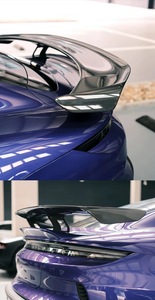 WEISSACH stile alettone posteriore Spoiler Kit carrozzeria in fibra di carbonio parti Spoiler posteriore per <span class=keywords><strong>Porsche</strong></span> <span class=keywords><strong>Taycan</strong></span> - Product Image 5